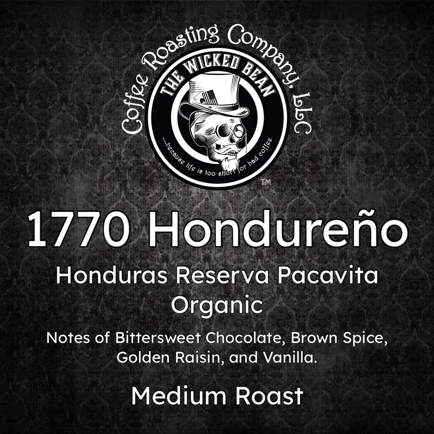 Sampler: 1770 Hondureño - Medium Roast, 4oz