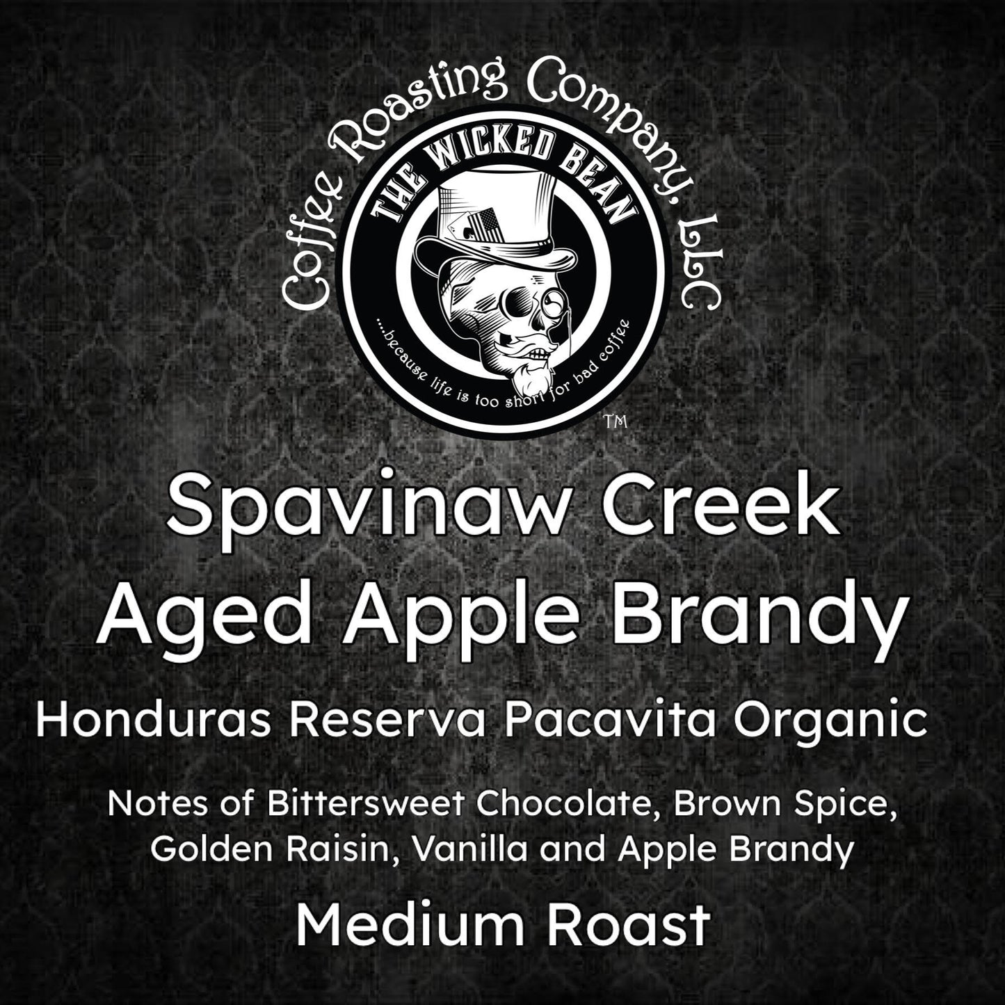 Spavinaw Creek Aged Apple Brandy – Medium Roast